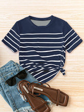 Frenchy Women's Striped Casual Tee, Versatile
